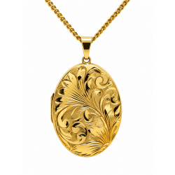 Pre owned 9ct Oval Locket ZC31